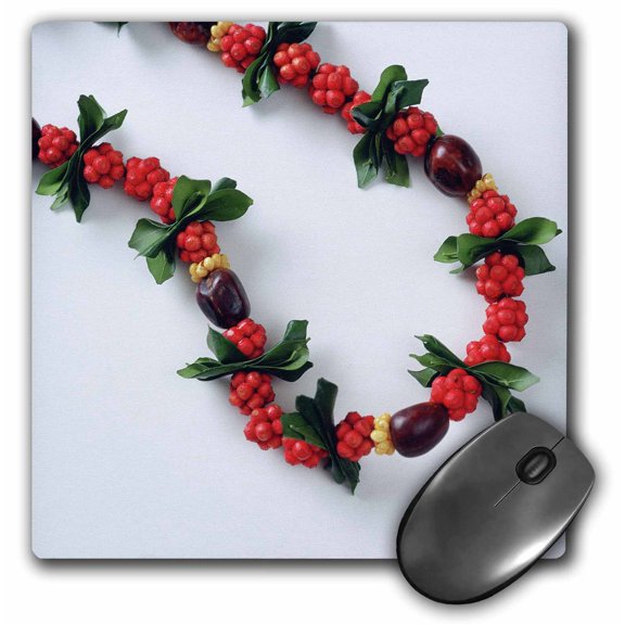 3dRose, Lei, Tradition, Flower, Hawaii - NA01 DPB0031 - Douglas Peebles, MousePad