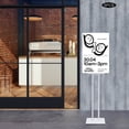 thumbnail image 4 of 5 Pcs Floor Standing Poster Display Frames, Adjustable Floor Poster Frames, Modern Style Sign Stands, 4 of 26