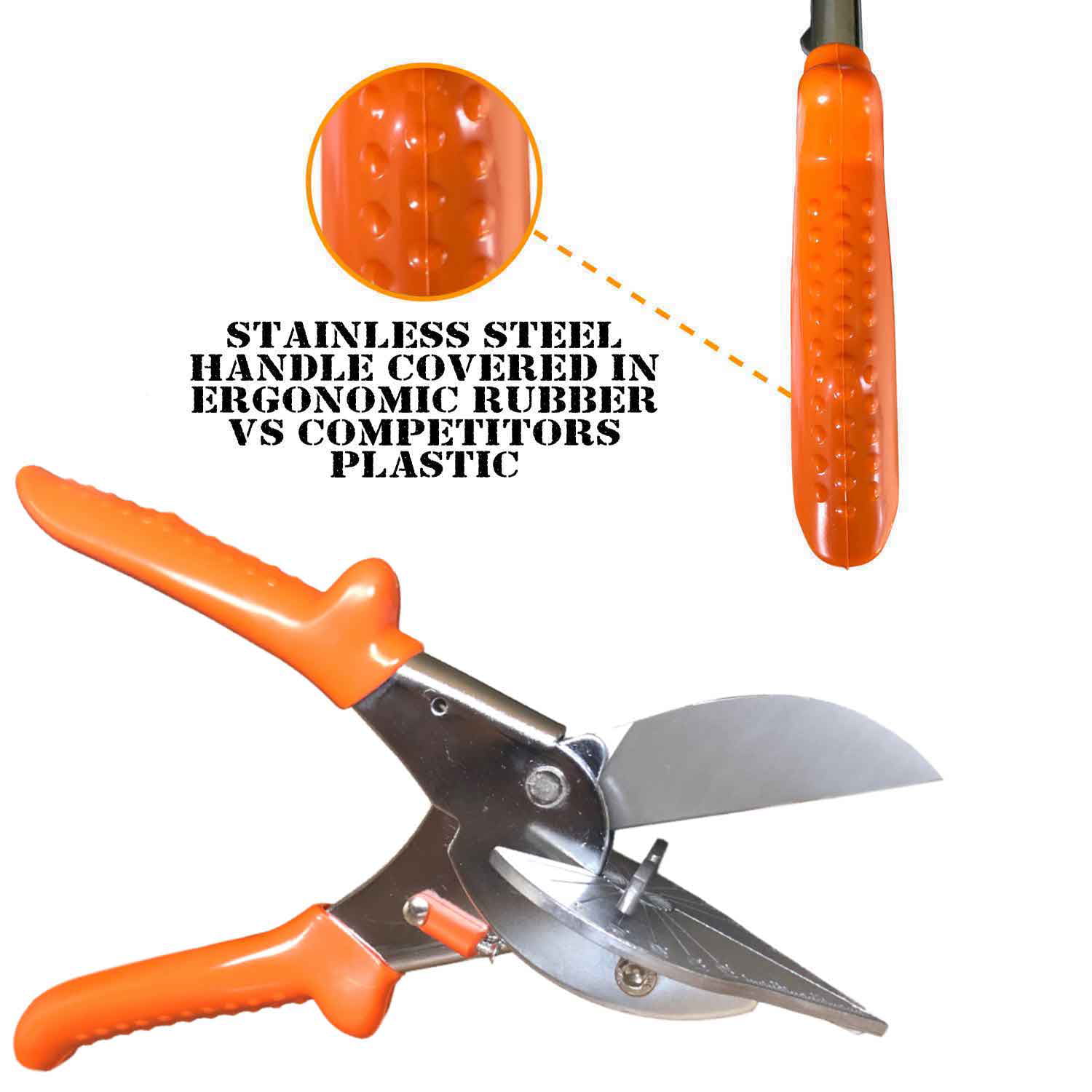 Including Spare Blade 45 Degree To 120 Degree Details about   Multi Angle Mitre Shear Cutter 