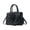 Black, variant on Purses and Handbags for Women Top Handle Satchel Leather Floral Shoulder Crossbody Bags Ladies Evening Party Tote Pink