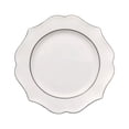 thumbnail image 4 of Lorren Home Trends Lace-57 57 Piece La Luna Wavy Silver Mix & Match Bone China Set, Service for 8, 4 of 5