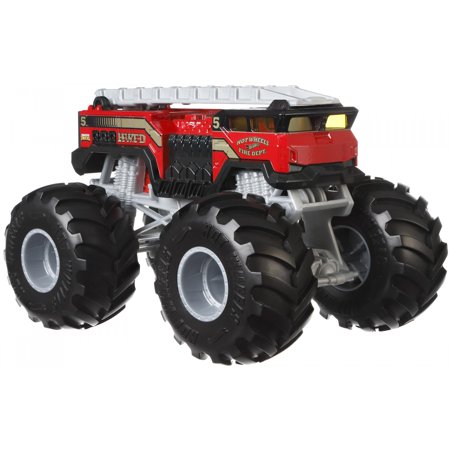 Hot Wheels Monster Trucks 1:24 Scale Alarm #2 (Euro Truck Sim 2 Best Truck)