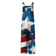thumbnail image 5 of Sales of The Day! JURANMO Jumpsuits for Women Casual 4th of July Outfits Fashion Usa Flag Print Sleeveless Cute Wide Leg Onesie Pants with Pockets Beach Vacation Clothes Blue M, 5 of 9