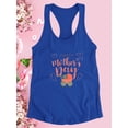 thumbnail image 3 of Mothers Day Baby Stroller Racerback Tank Women -Image by Shutterstock, Female Large, 3 of 4