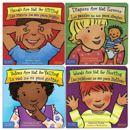 Best Behavior Bilingual Board Books - Set of 4 (Best Toys For 3 And 4 Year Olds)