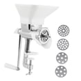 thumbnail image 3 of Máquina manual para hacer croquetas de comida para mascotas, máquina portátil de acero inoxidable para molinillo de croquetas con clip para conejos,, 3 of 8