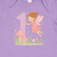 thumbnail image 4 of Inktastic 1st Birthday Fairy with Mushrooms and Flowers Boys or Girls Baby Bodysuit, 4 of 5