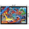 thumbnail image 3 of Mattel Hot Wheels - Awesome Around Every Corner Wall Poster, 14.725" x 22.375" Framed, 3 of 6