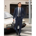 thumbnail image 4 of COOFANDY Men's 2 Piece Suits Classic Fit Suit Set 2 Button Blazer Jacket and Dress Pants for Wedding Business Prom, 4 of 9