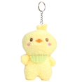 thumbnail image 2 of Plush Pendant Elastic Multifunctional PP Cotton Pink Pig Stuffed Toy Keyring for Girls, 2 of 8
