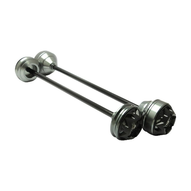 funtasica Capuchon de Glissière pour Axe de Fourche Crash Gris