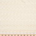 thumbnail image 3 of Nautilus Embroidered Eyelet Fabric - Ivory Geometric Spiral Polyester 41/42", 3 of 3