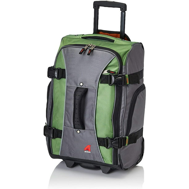 Athalon Luggage 21 Inch Hybrid Travelers Bag, Grass Green, One Size