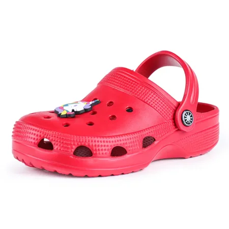 

Boys Girls Classic Graphic Garden Clogs Slip On Water Shoes Breathable Sandal Outdoor & Indoor