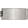 thumbnail image 3 of Stainless Steel Brushed With Grey Cable Inlay 10mm Band (Size 14) Made In China sr168-14, 3 of 5
