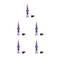 thumbnail image 1 of relayinert Tire Valve Replaced Part Cycling Accessories Craftsmanship Wheel Core Biking Accessories Demountable Design Tubeless Stem Purple 5Set, 1 of 6