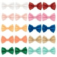 thumbnail image 4 of Vorkoi Baby Hair Clips in Pairs Baby Girls Fully Lined Baby Bows Hair Pins Tiny 2" Hair Bows Alligator Clips for Girls Infants Toddlers, 4 of 5