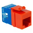 thumbnail image 2 of Icc ICC-IC107F5C-OR Connecteur Cat 5E- Hd- 25 Pk Mod - Orange, 2 of 6