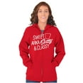 thumbnail image 3 of Arkansas Sassy Cute Local Arkie Girl Womens Plus Size Graphic Zipper Hoodie Brisco Brands 4X, 3 of 5