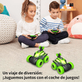 thumbnail image 4 of Coche Rc Acrobacias 360° Juguete Recargable Para Niños Carro De Control Remoto Xtellar verde, 4 of 4