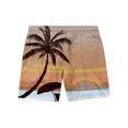 thumbnail image 4 of Mrrootc Men's Summer Vocation Beach Shorts Elastic Waist Draw String Casual Walkshorts, 4 of 4