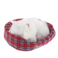 thumbnail image 3 of Gato Durmiente Gato Relleno Peluche Mascota Suena de Sonido Decoración para hogar , E Yotijar Juguetes de peluche, 3 of 7
