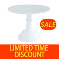 thumbnail image 1 of Cake Stand Home Party Dessert Table Display Rack Dessert Cake Tray Cold Meal Tea Break Table Afternoon Tea Center Rack Metal white S 8 INCH, 1 of 6