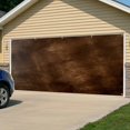thumbnail image 5 of Retro Wooden Board Garage Door Cover Banner 6 x 13 FT, Western Country Farmhouse Brown Wood Garage Door Curtains Backdrop with Grommets for Indoor Outdoor Wall Party Porch Yard Decorations Background, 5 of 9