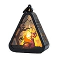 thumbnail image 2 of Halloween Handheld Pumpkin Lantern Desktop Figurine Decor, 2026 Fall Spooky Table Centerpiece, Farmhouse Harvest Ornament for Home Shelf Mantel Display, 2 of 7