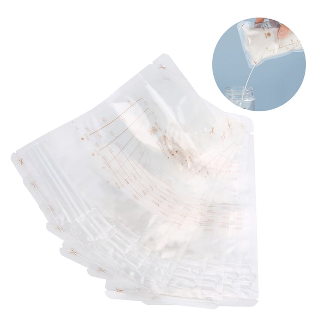 Bolsas de Almacenamiento de Leche Materna, Material de Leche de Material de Mascota Grueso Doble Con Cremallera para El Hogar