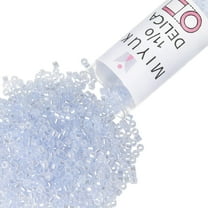 Miyuki Delica Seed Beads – Size 11/0 (1.6 mm), DB0257, Light Sapphire, 7.2 g, Approx. 1440 Beads