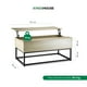 thumbnail image 5 of Mesa De Centro Elevable Montan Almacenamiento Interno Madera, 5 of 8