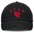 thumbnail image 2 of Men's Fanatics Black Utah Utes Myth Adjustable Hat, 2 of 4