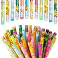 thumbnail image 1 of 200 Pieces Assorted Colorful Pencils Eraser Tops Pencils Cute School Pencil Set for Office School Children, Cow and Sunflower Patterns Pencil Assortment for Kids, 1 of 7