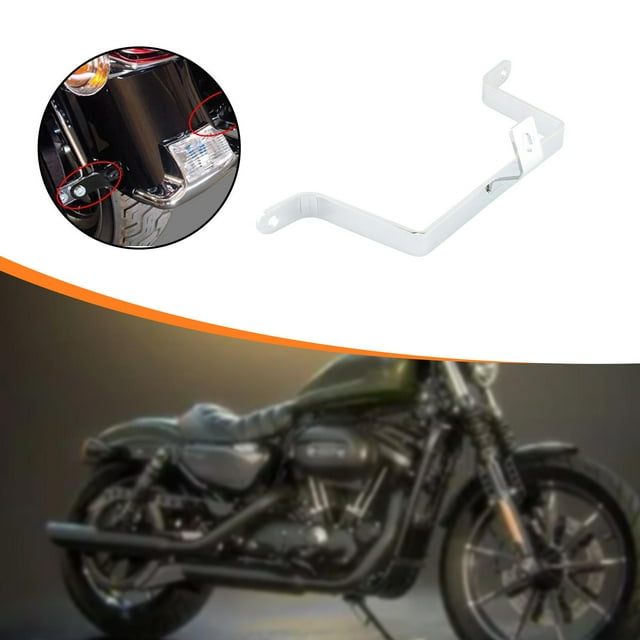 DYNWAVECA Rear Fender Saddlebag Bracket for Harley Touring Street Glide Efi Flhxi White
