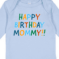 thumbnail image 4 of Inktastic Happy Birthday Mommy Boys or Girls Long Sleeve Baby Bodysuit, 4 of 5