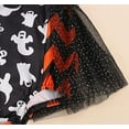 thumbnail image 2 of StylesILove Infant Baby Girls Spooky Sleeveless Black Sunsuit Romper with Glitter Tulle Skirt Halloween Outfit (24 Months), 2 of 7