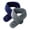 Blue, variant on Women's 2PC Smart Heated Scarf USB Charging Neck Warmer Winter Heating Men Women Scarf Neck Heating Pad Cordless Blue