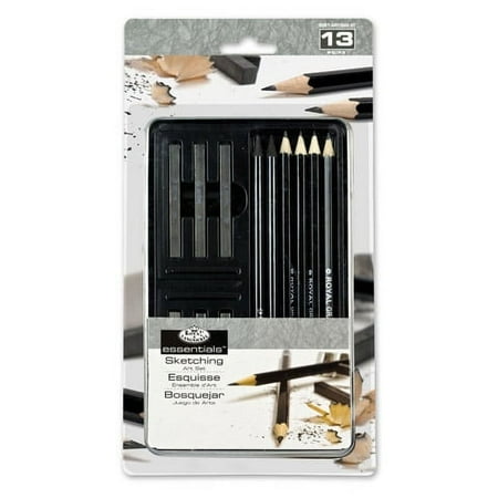 UPC: 0090672057686 | Royal & Langnickel Advanced Sketching Art Set: Small  13 Pieces