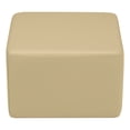 thumbnail image 2 of Sprogs Shapes Vinyl Soft Seating - Cube (12" H)-Sand, 2 of 2
