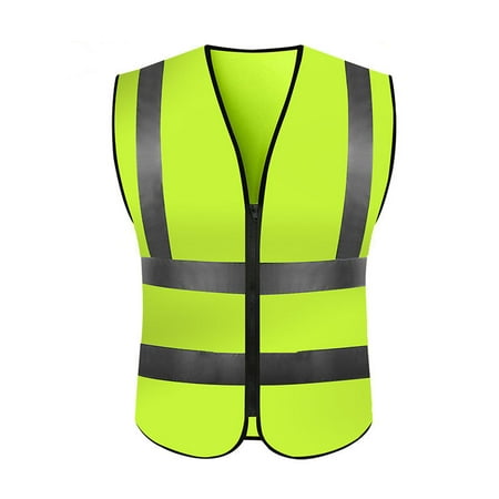 

Sunhillsgrace Sports Safety High Visibility Running Reflective Vest Security Equipment Night Work Tops