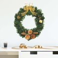 thumbnail image 1 of Pegatinas de Corona Navideña, Decoración de Pared para Ventana de Cristal de Papá Noel, Calcomanías Festivas, Pegatinas de Pared Extraíbles para Decoración Del Hogar y La Oficina., 1 of 3