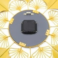 thumbnail image 6 of FETCOI Large Wall Clock Flower Shape Silent Scanning Movement Gold Wall Clock Modern Art Decorative Wall Clocks for Living Room Decor, 6 of 8