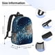 thumbnail image 5 of Easygdp White Jellyfish Dansing in the Ocean Mochila Ligera de 15 Pulgadas para Estudiantes, Mochila Cómoda para la Escuela y Viajes, Correas Ajustables, 5 of 6