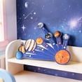 thumbnail image 4 of HOOJOJO Solar System Flash Cards, STEM Planets Learning Toy, Montessori Space Educational Tool for Kids Ages 3+, Classroom & Homeschool Science Teaching Aid, 4 of 10