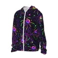 thumbnail image 2 of Haiem Multi-colored Spiders UPF 50+ Fishing Shirts for Men Long Sleeve UV Sun Protection Hoodie Non-Mask Outdoor Hiking Shirts, 2 of 9