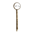 thumbnail image 1 of Broche de metal retro Lazy Cat mintiendo linea, 1 of 3