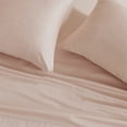 thumbnail image 4 of Great Bay Home 100% Cotton Sateen 4-Piece Bed Sheet Set (Dusty Rose, Full), 4 of 6