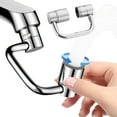 thumbnail image 2 of Universal Faucet Extender with 2 Modes - 1080° Rotation Kitchen & Bathroom Sink Sprayer, Hands-Free Faucet Adapter for Washing Hair, Pets and Babies, 2 of 9