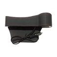 thumbnail image 4 of Relleno para hueco del asiento del coche, bolsillo lateral, portavasos con doble puerto USB, negro, derecho Negro B, 4 of 7